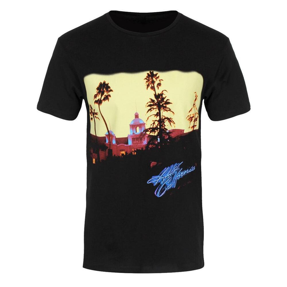 Eagles Hotel California Mens Black Tshirt